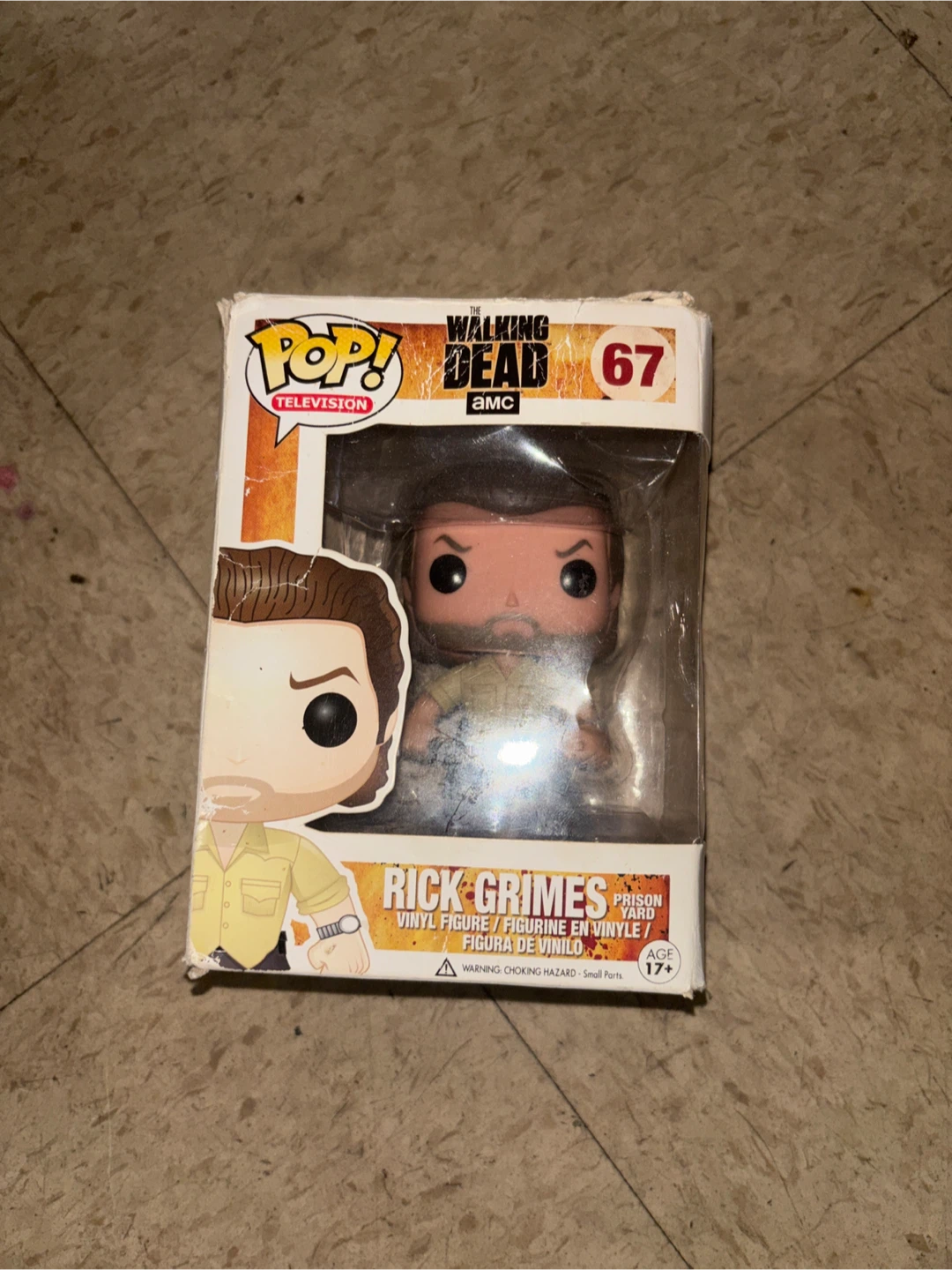 Funko Pop The Walking Dead Rick Grimes Prison Yard #67