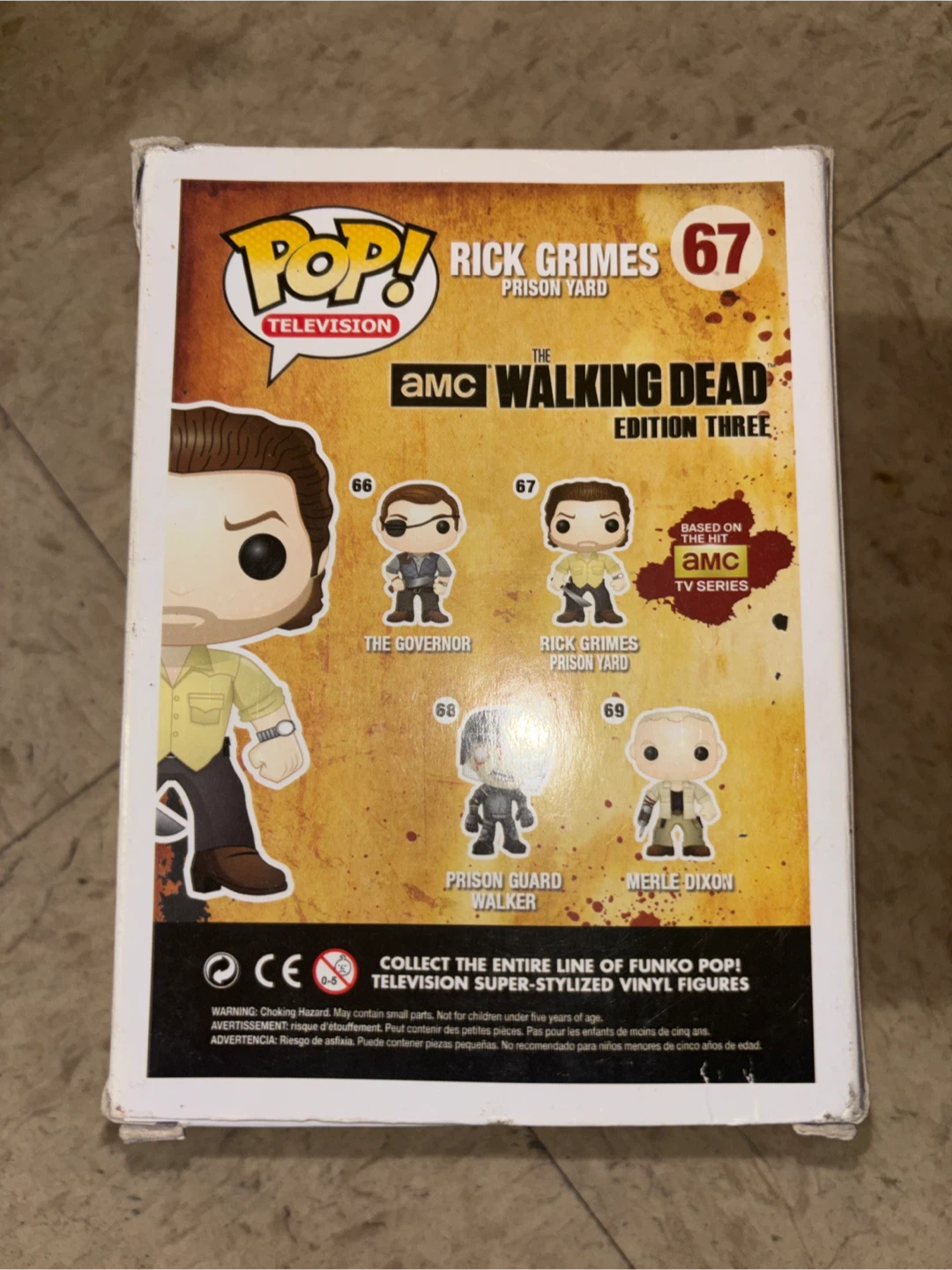 Funko Pop The Walking Dead Rick Grimes Prison Yard #67 - photo 3