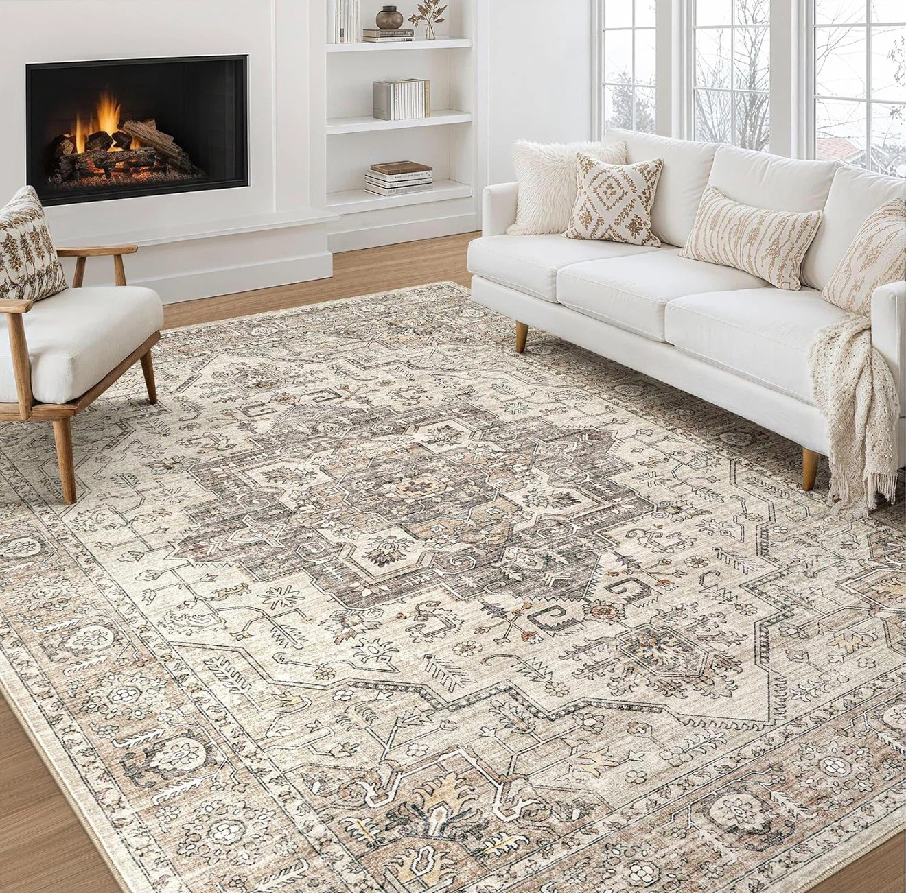 Machine Washable Area Rug 8'x10'