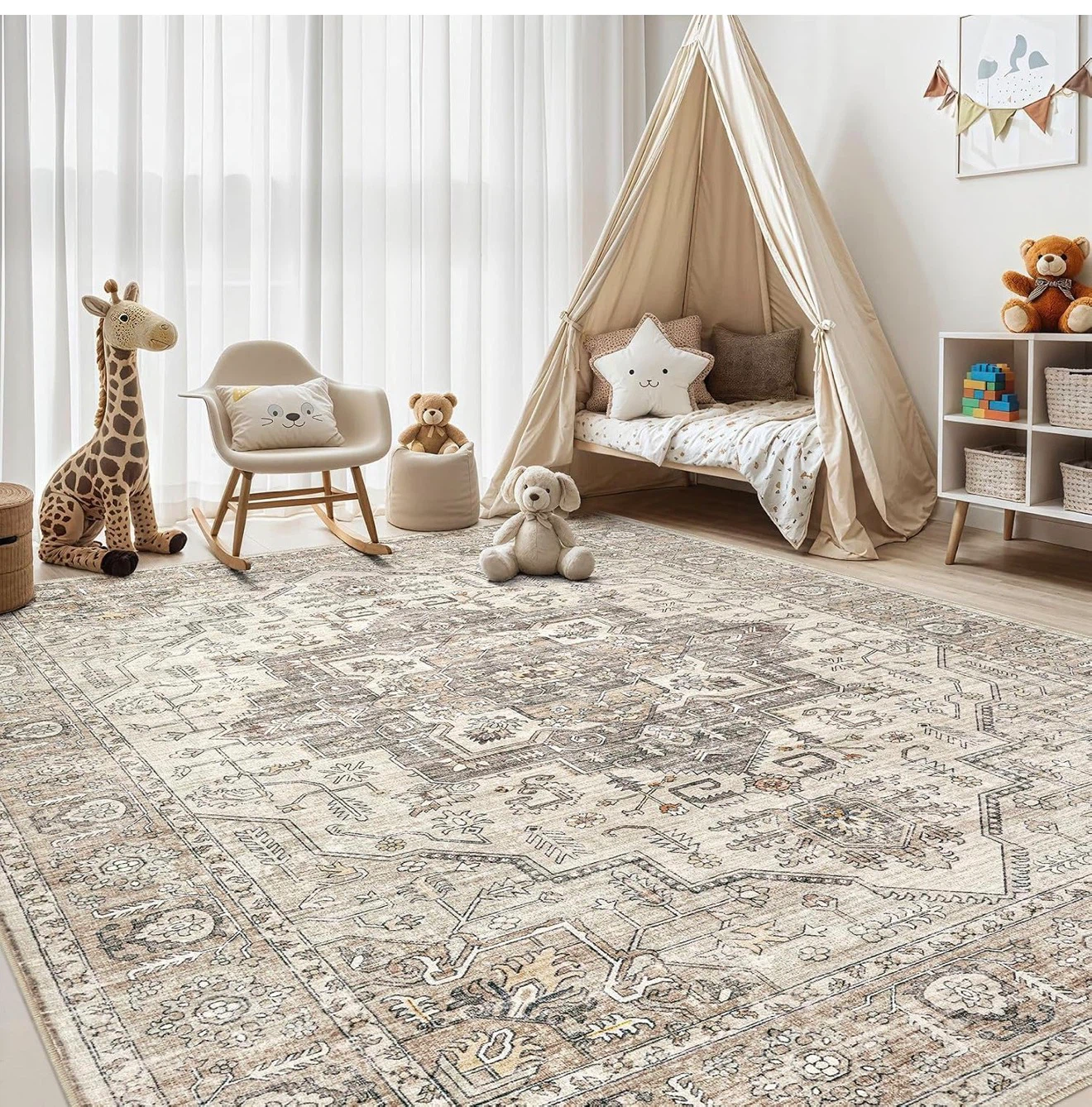 Machine Washable Area Rug 8'x10' - photo 2