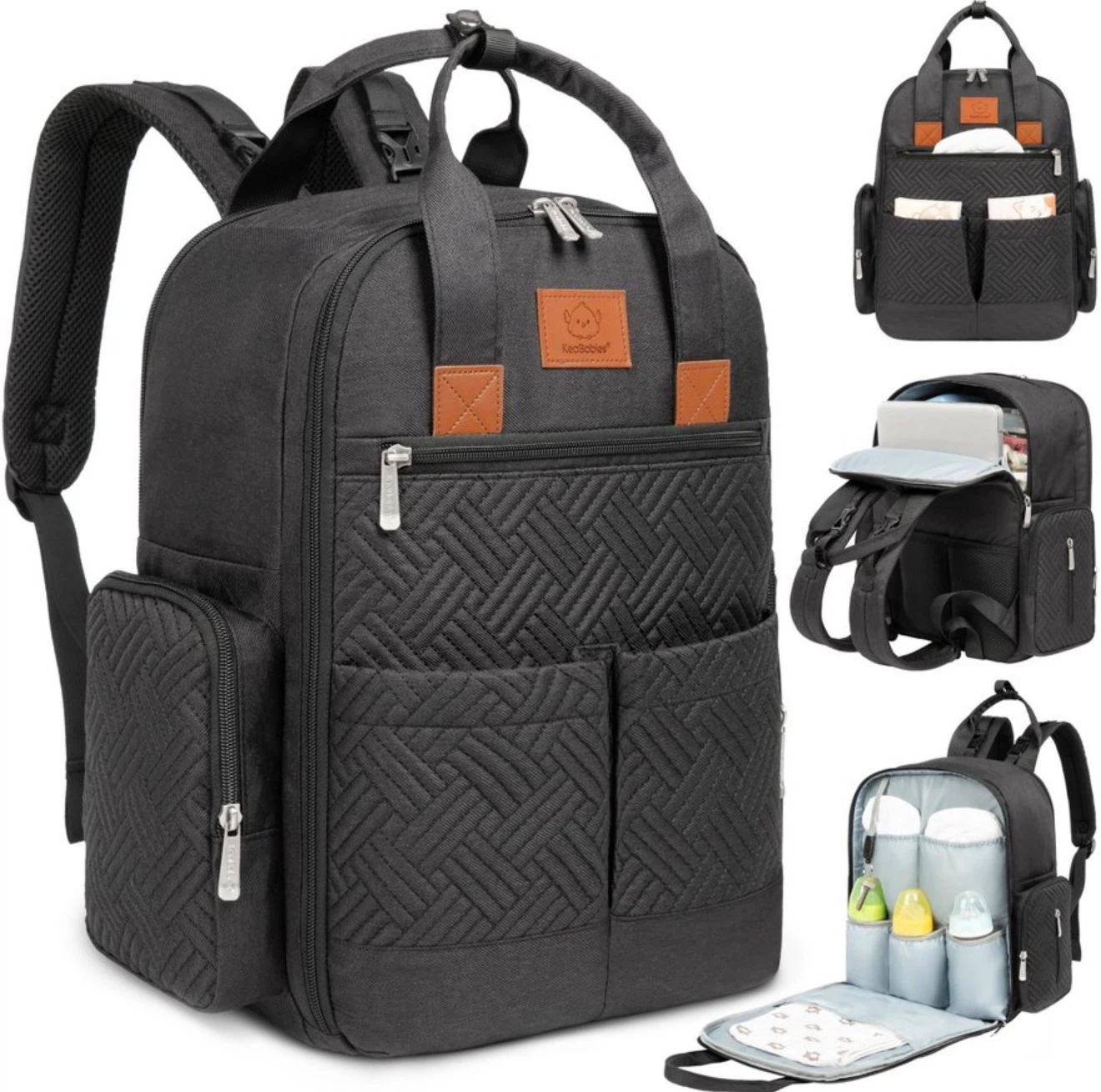 KeaBabies Diaper Bag Backpack