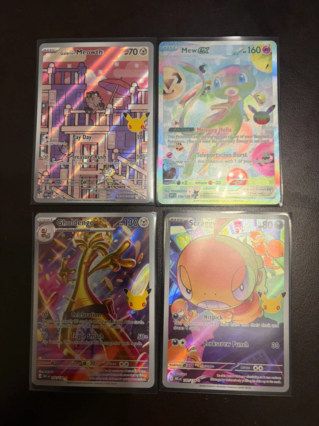 (READ) Pokemon 30th Celebration Mew Ex Futuristic Rare