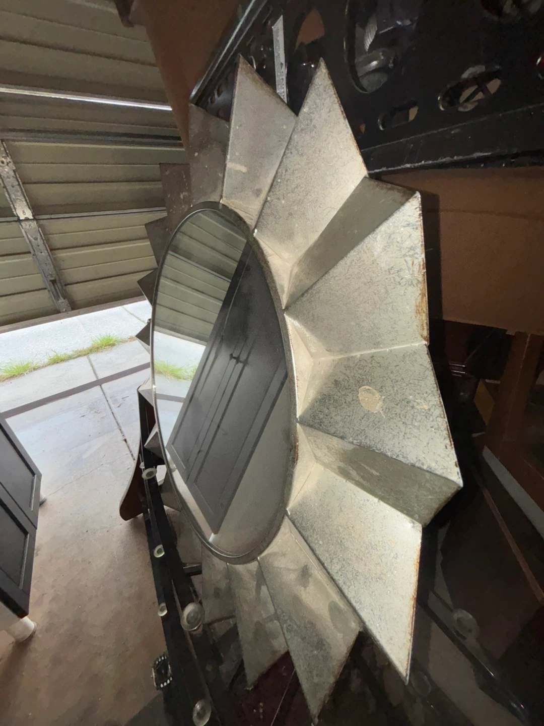 Sunburst Wall Mirror - photo 4