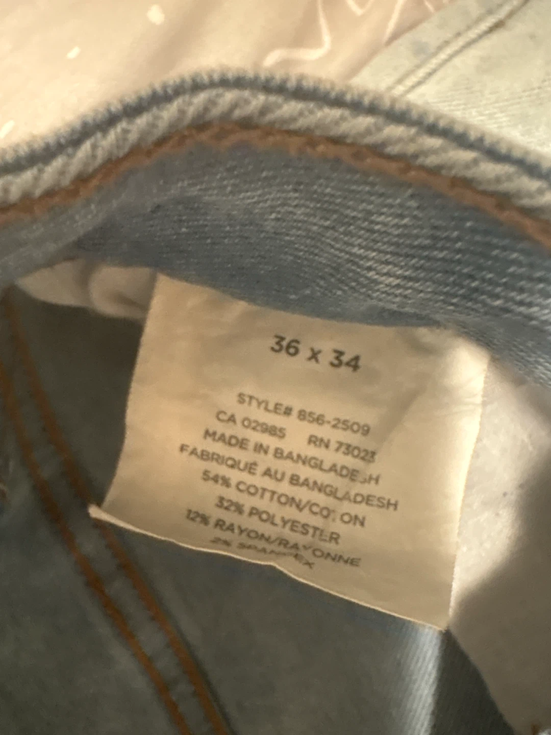 Bluenotes Slim Straight Jeans 36x34 - photo 3
