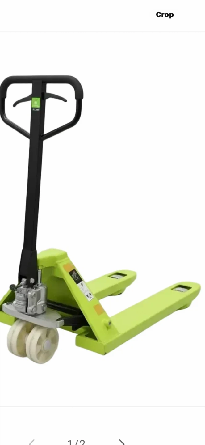 Manual and electric pump truck
