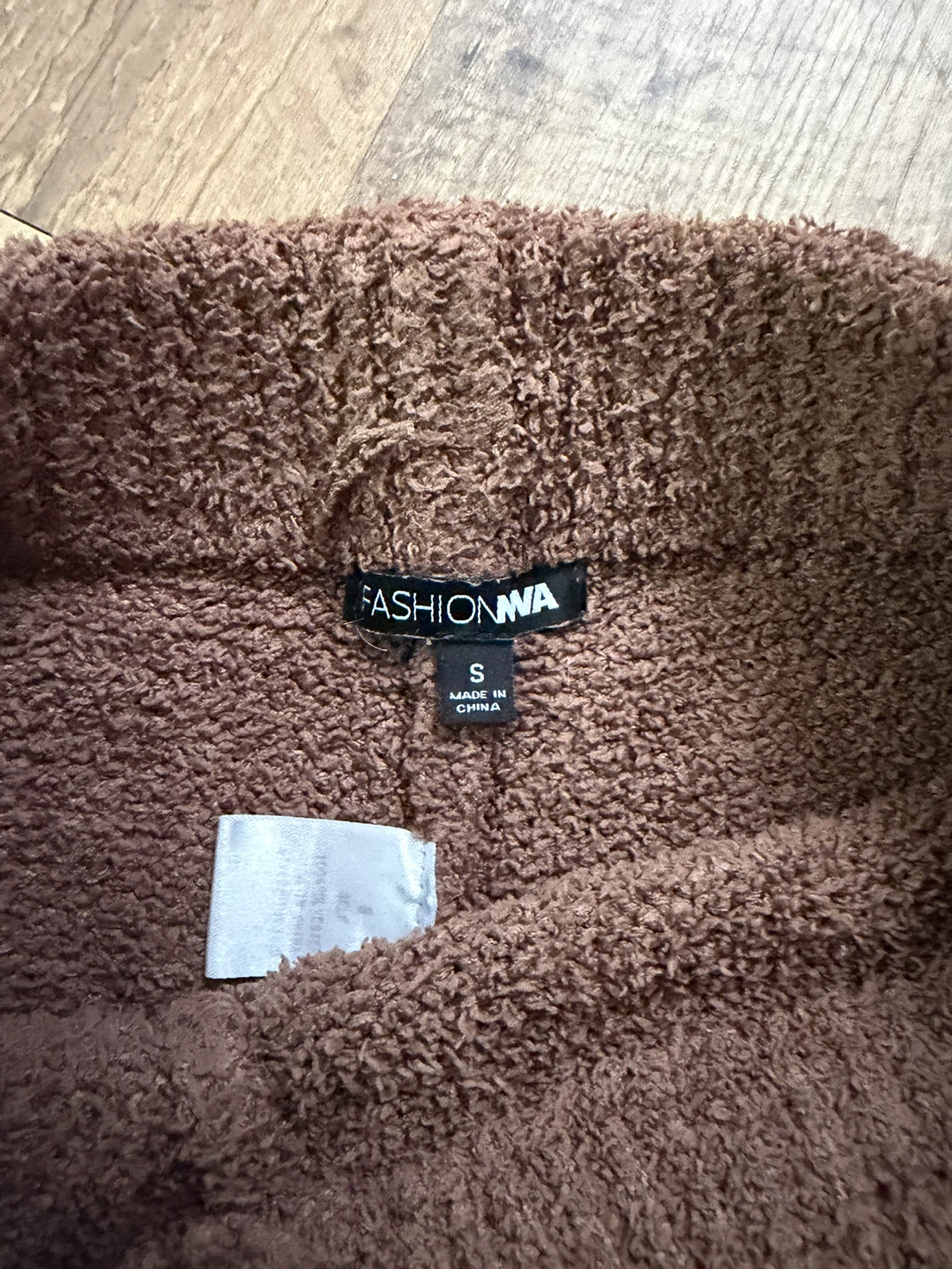 Fashion Nova fuzzy brown lounge pants - photo 2