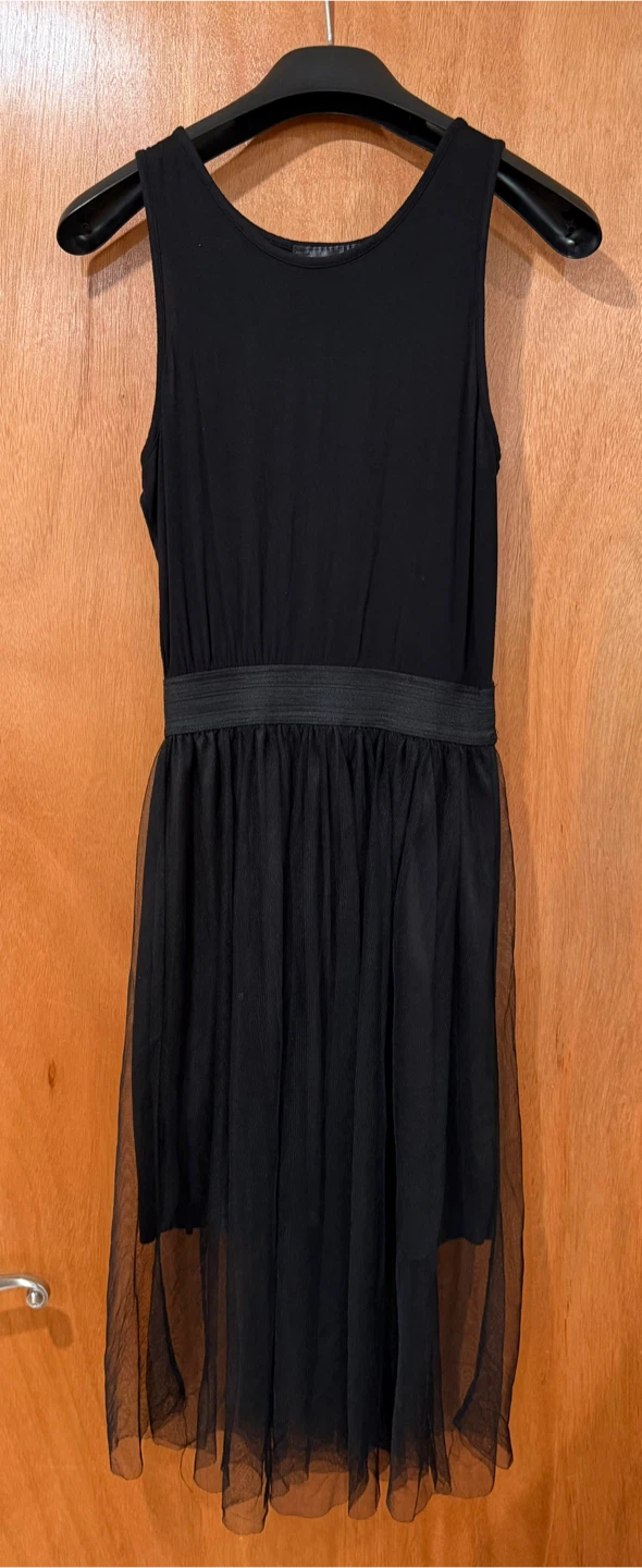 Black Tulle Skirt Dress