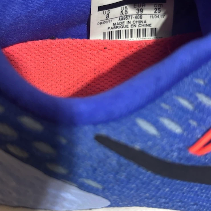 Nike Lunarglide 8 Blue Running Shoes US 8 - photo 5