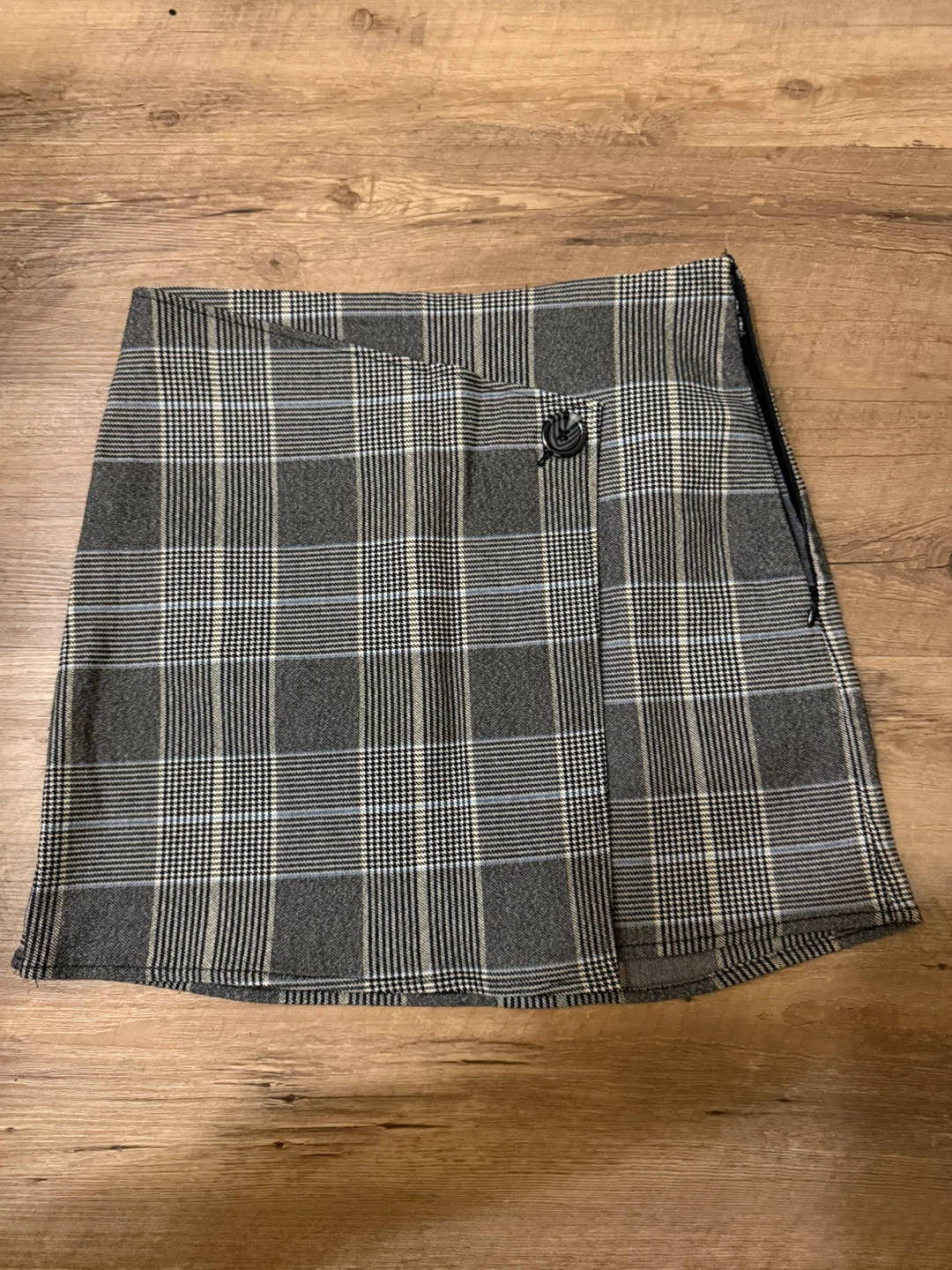 Garage Plaid Mini Skirt
