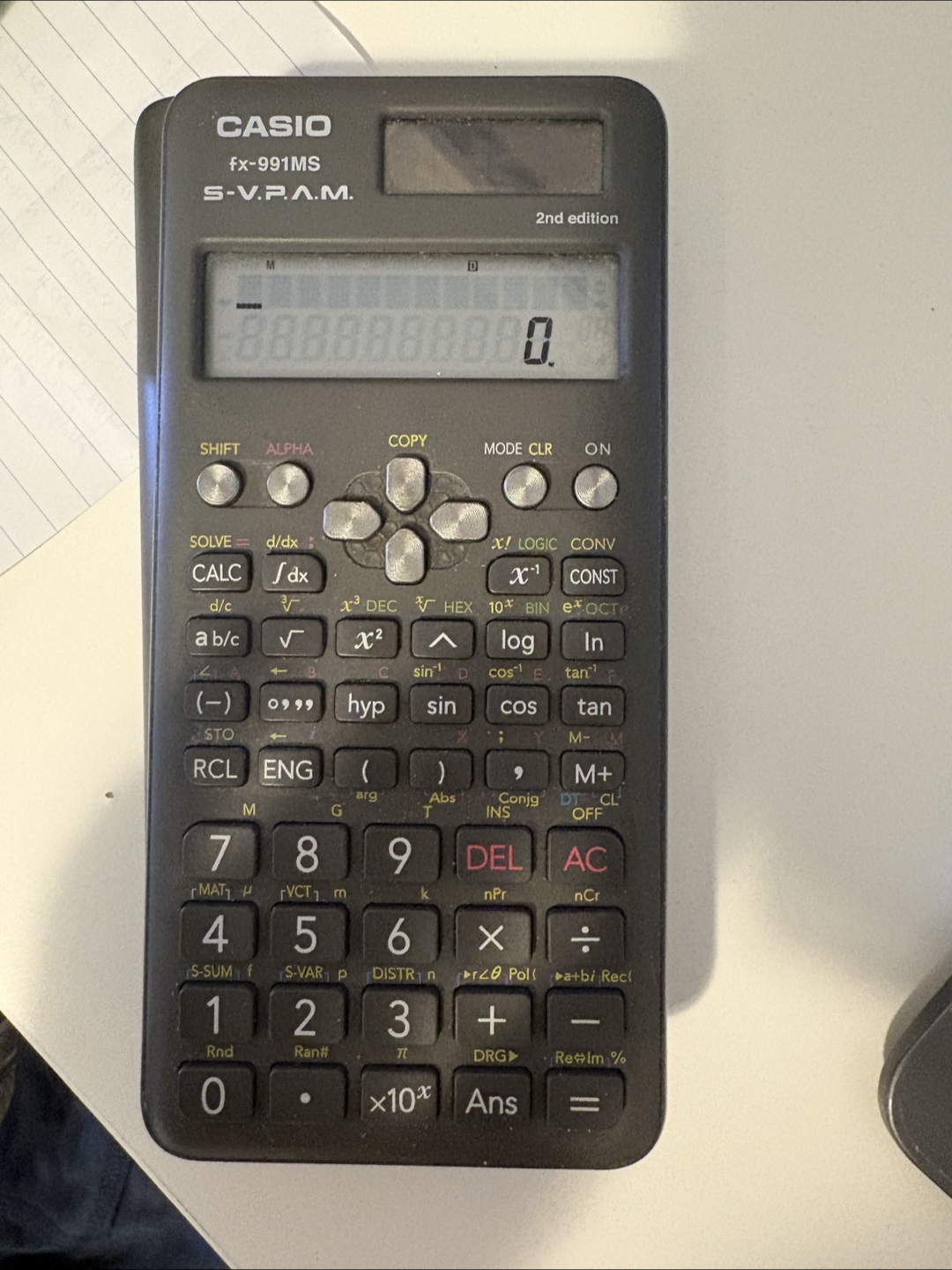 Casio fx-991MS 2nd Edition Scientific Calculator - photo 3
