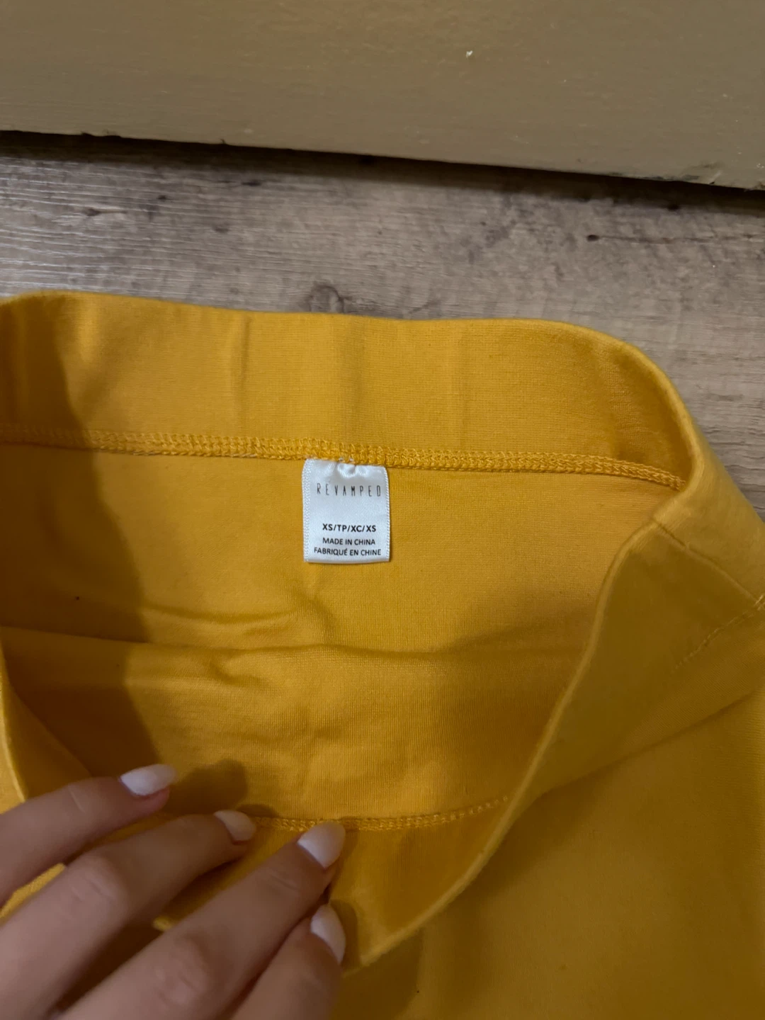 Revamped Yellow Pencil Skirt - photo 2