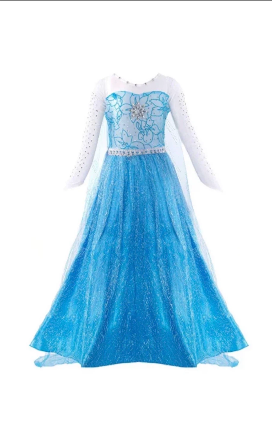 Girls Elsa Dress Costume