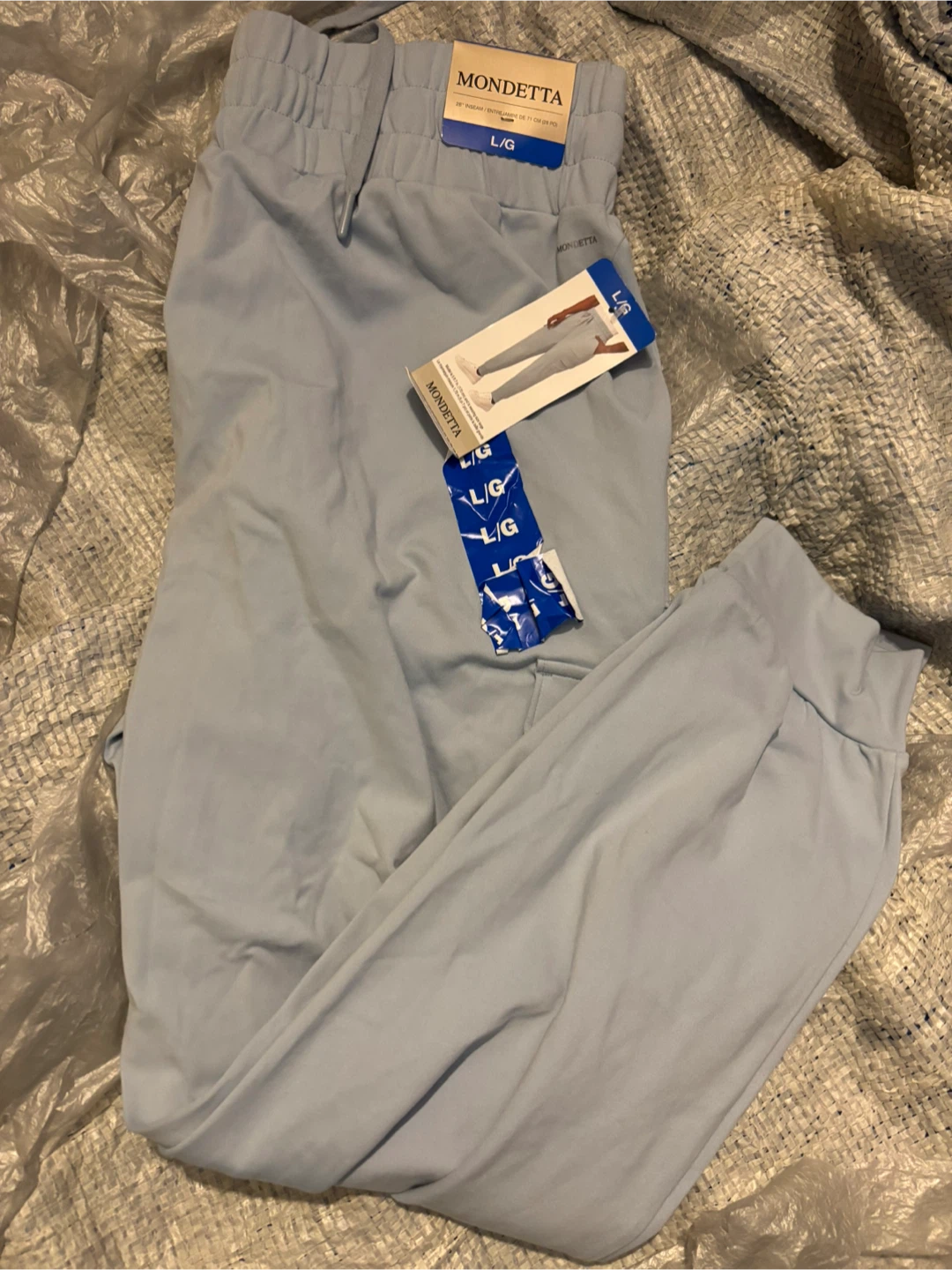 Mondetta Joggers Light Blue Size Large