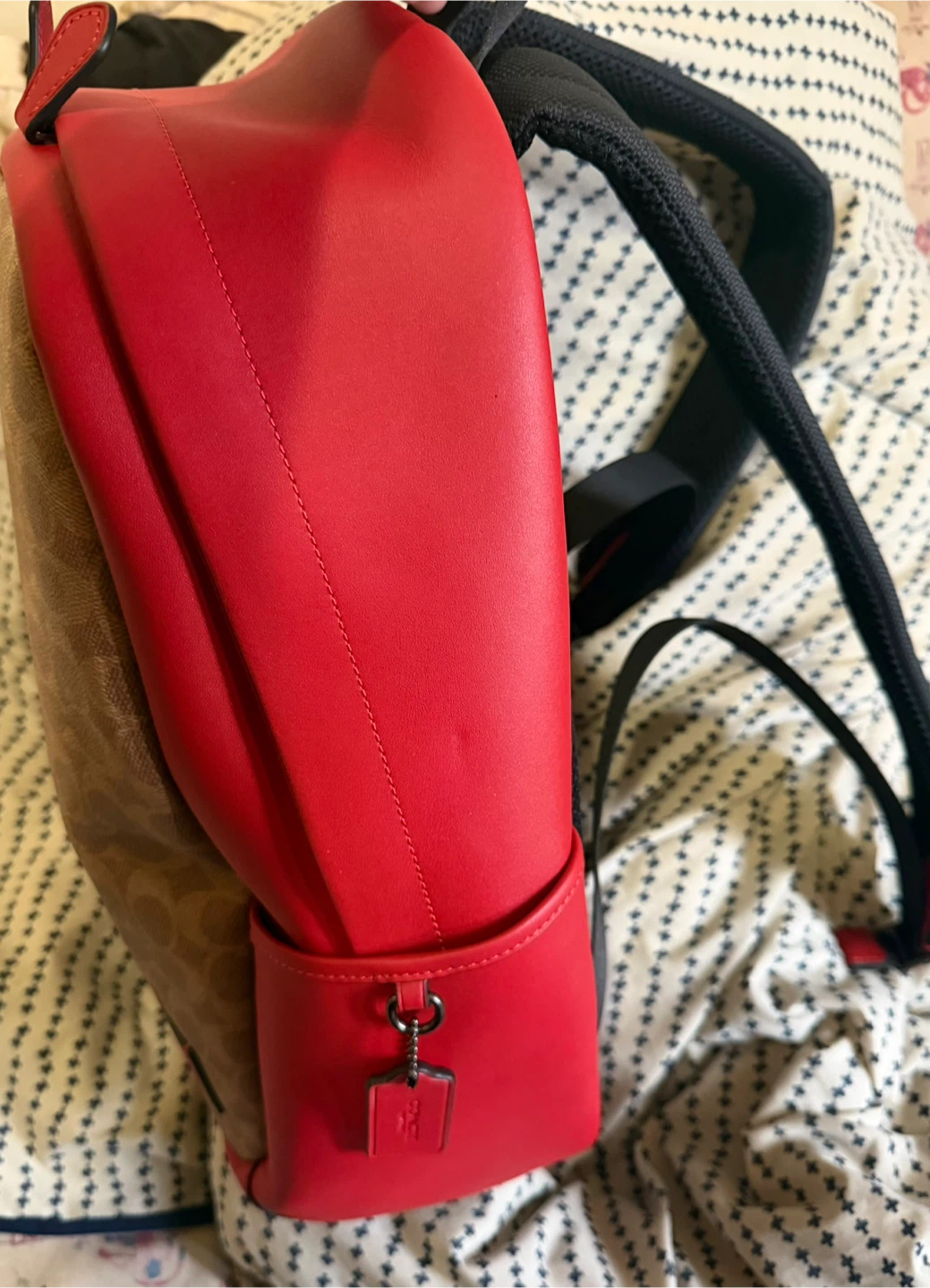 Coach Leather Backpack - photo 4
