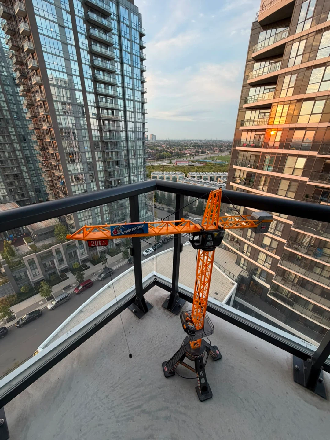 Toy Construction Tower Crane