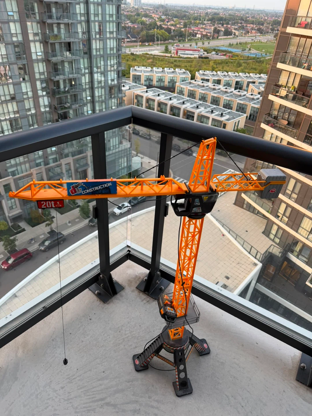 Toy Construction Tower Crane - photo 3