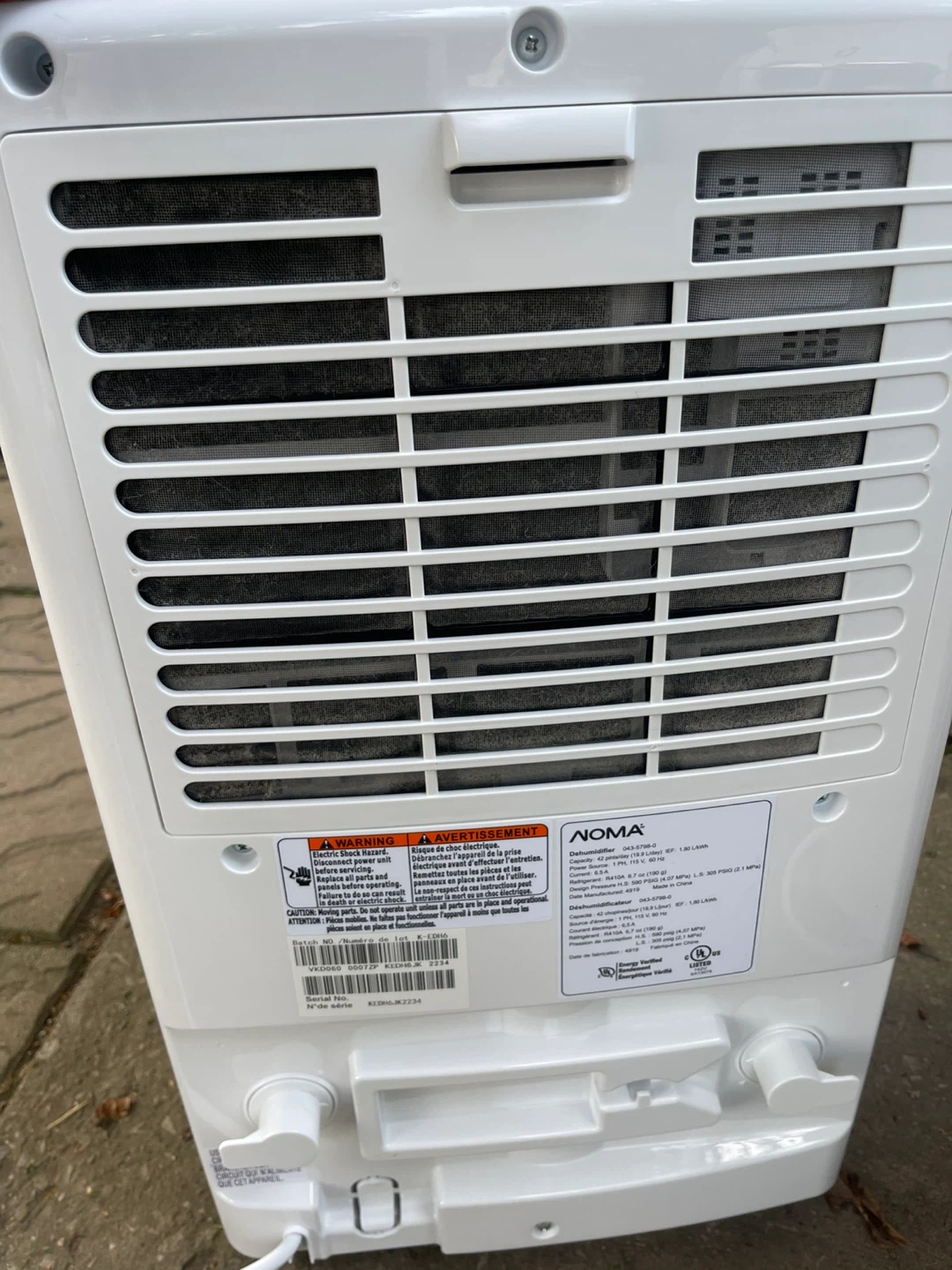 2 NOMA 42-Pint Dehumidifiers - photo 2