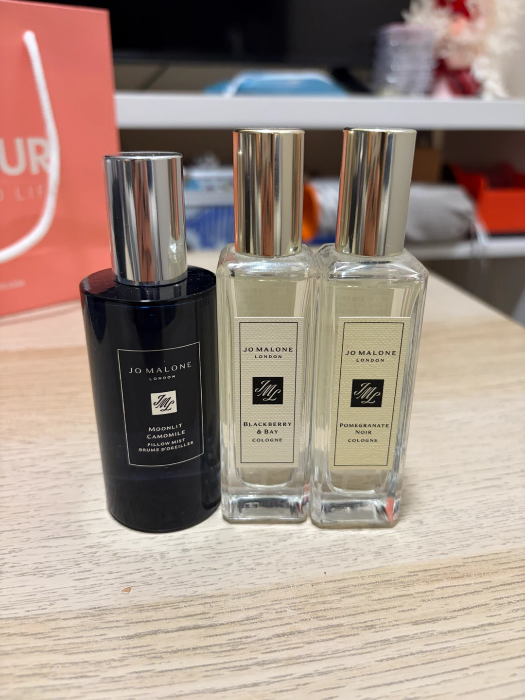 Jo-Malone Perfume Package of 3