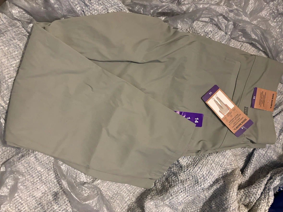 Eddie Bauer Horizon Straight Ankle Pants Size 14