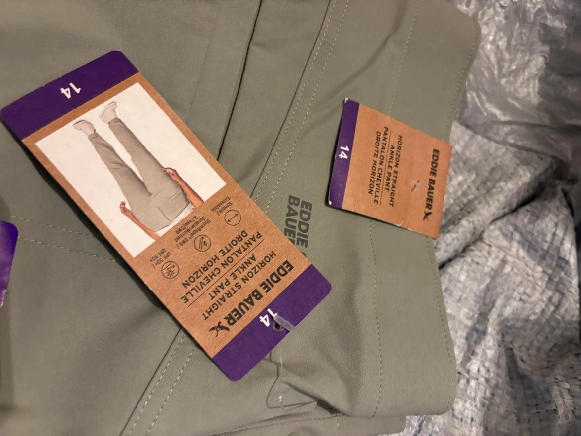 Eddie Bauer Horizon Straight Ankle Pants Size 14 - photo 2