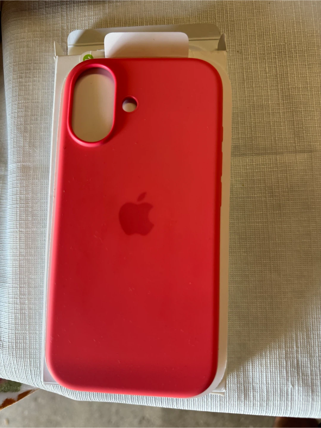 Apple iPhone 17 Silicone Case - Bright Guava - photo 5