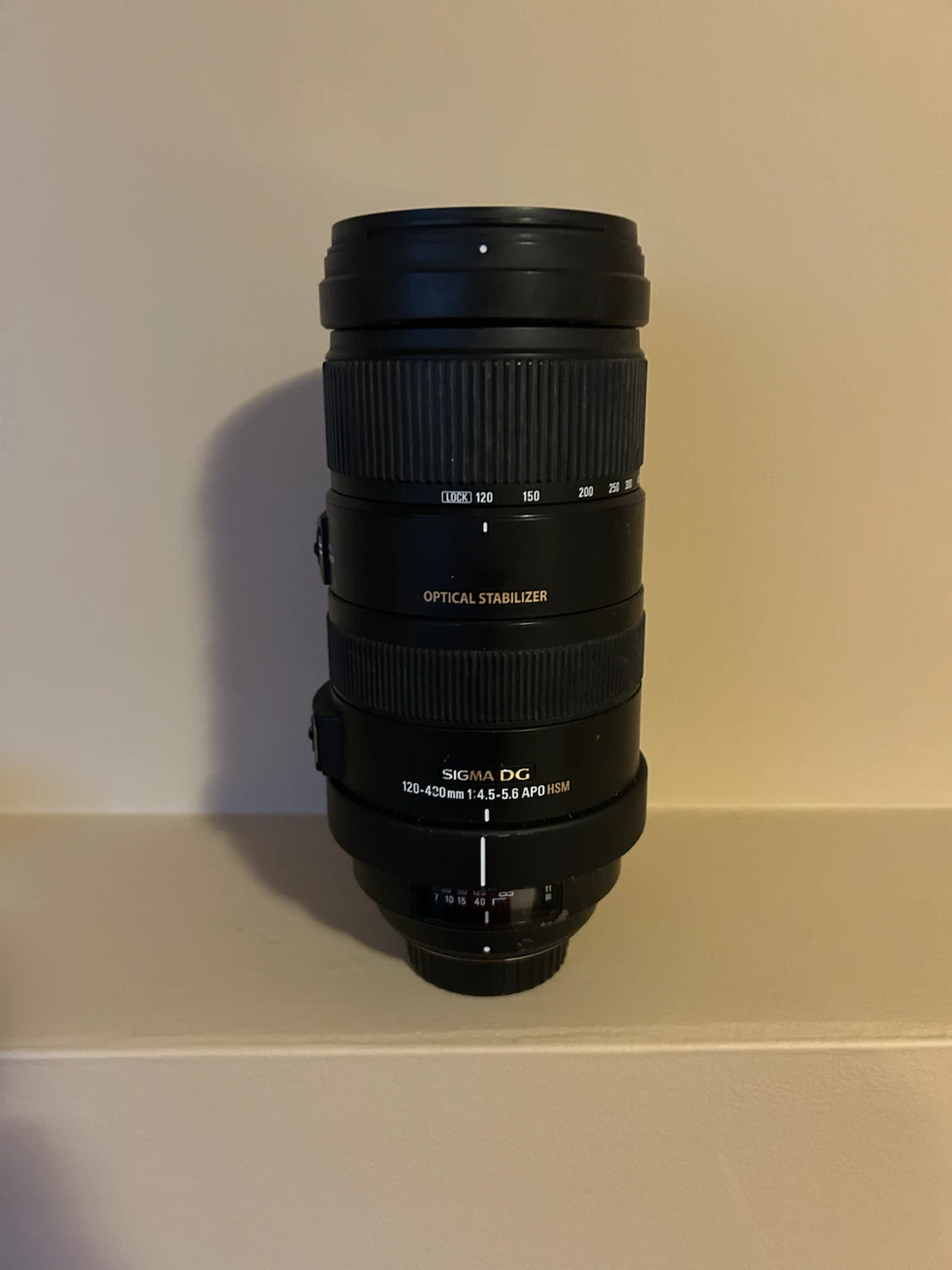 Sigma 120-400nm for Nikon