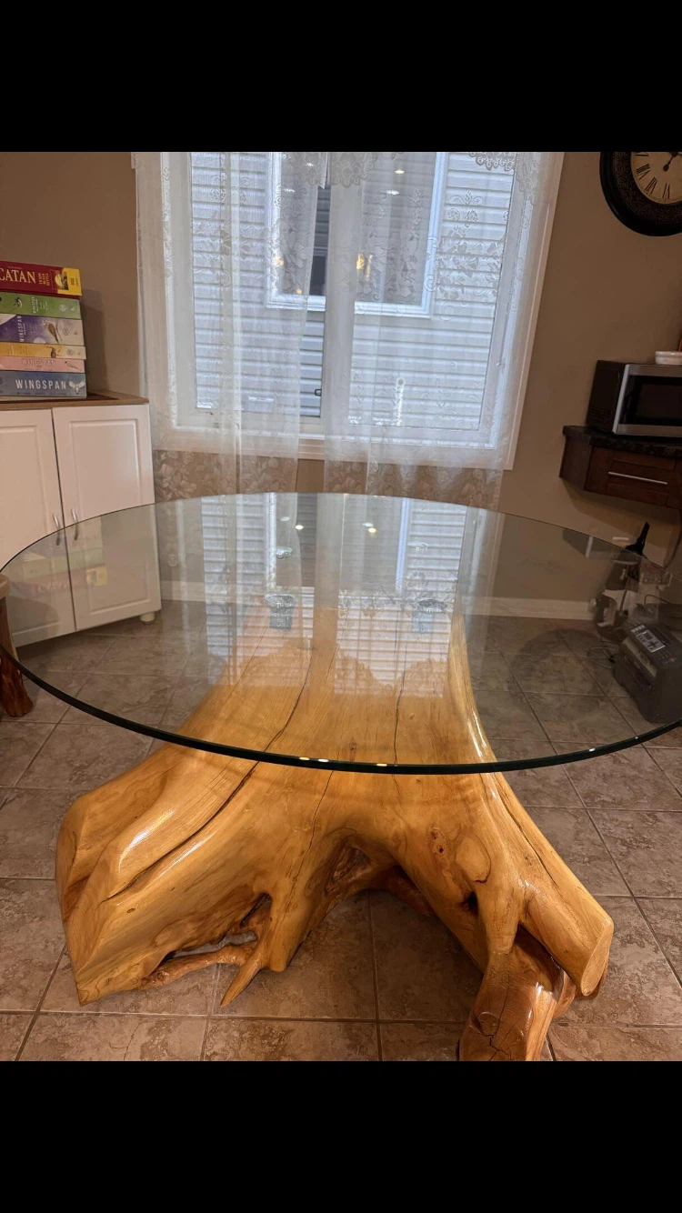 Handcrafted Kitchen Table With 4 Chairs - photo 2