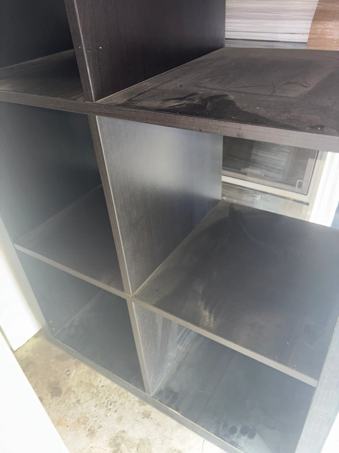 Black 8-Cube Storage Organizer - photo 2