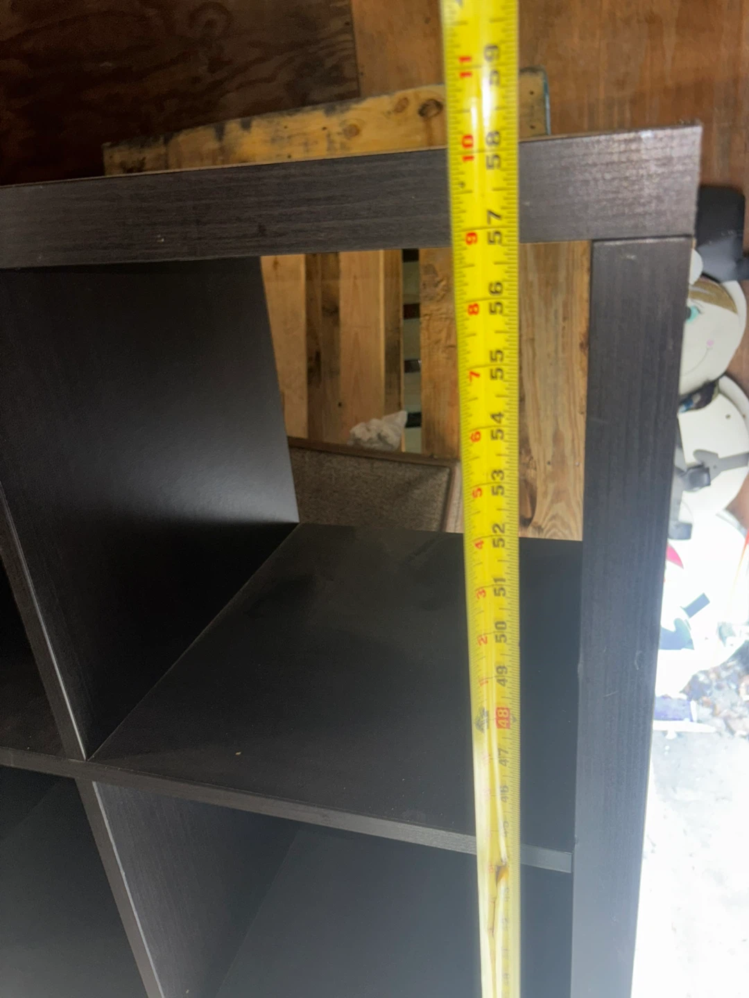 Black 8-Cube Storage Organizer - photo 4