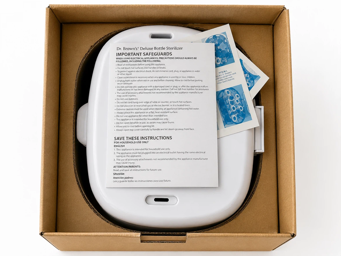 Dr. Brown's Deluxe Bottle Sterilizer - photo 2
