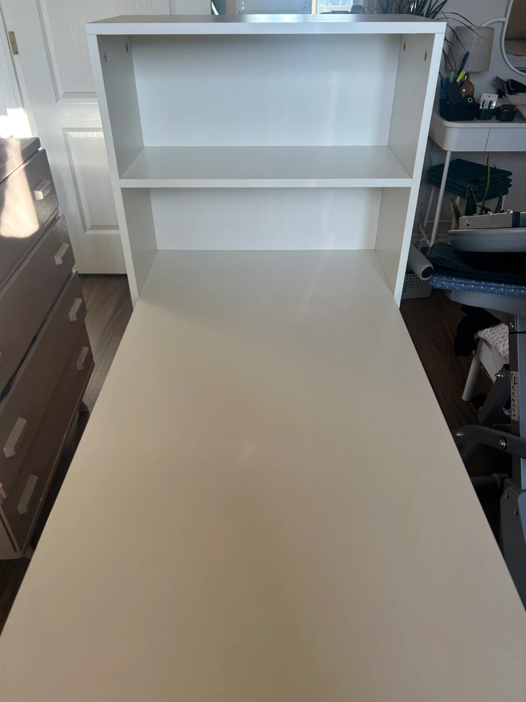 HOMCOM Home Office Desk with 6-Tier Storage Shelves - photo 5