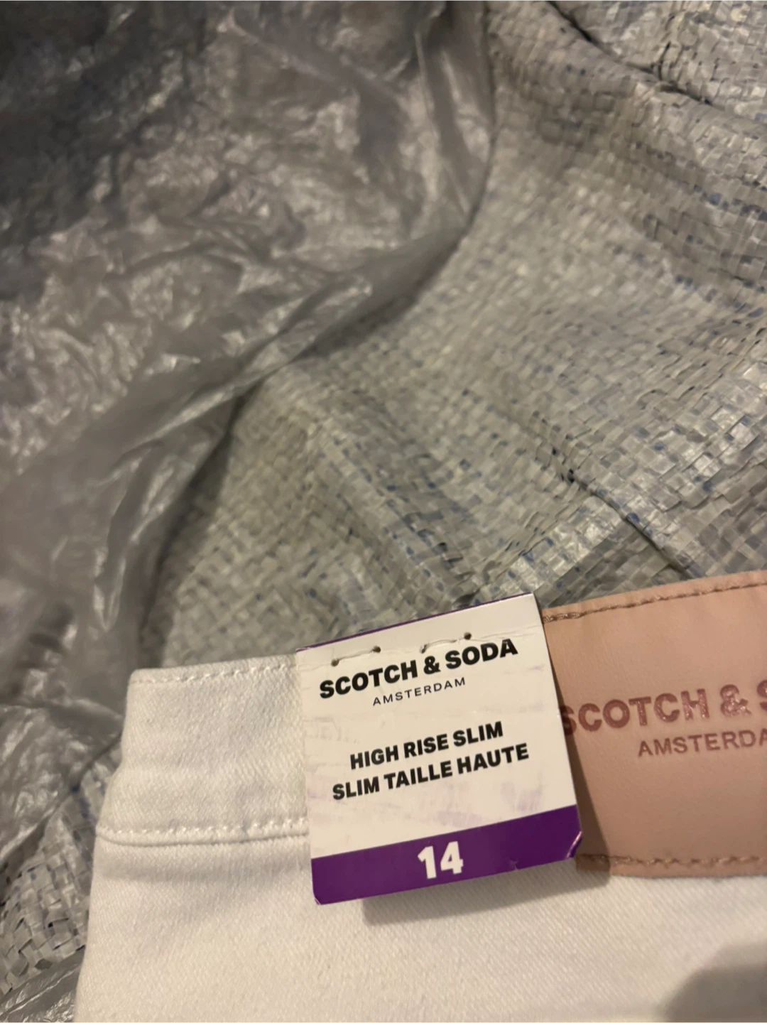Scotch & Soda High Rise Slim White Jeans - photo 2