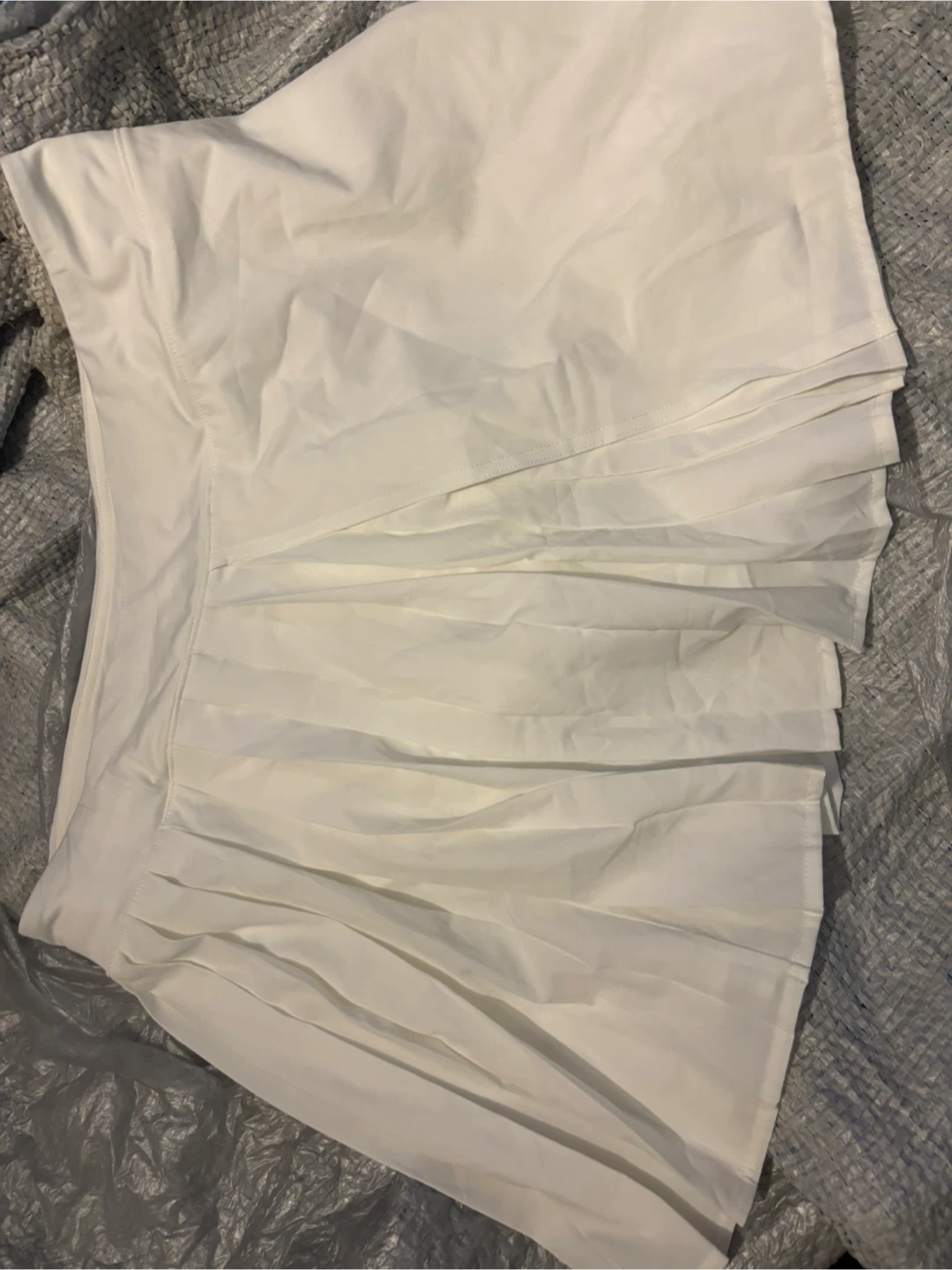 Lole pleated athletic skirt - white