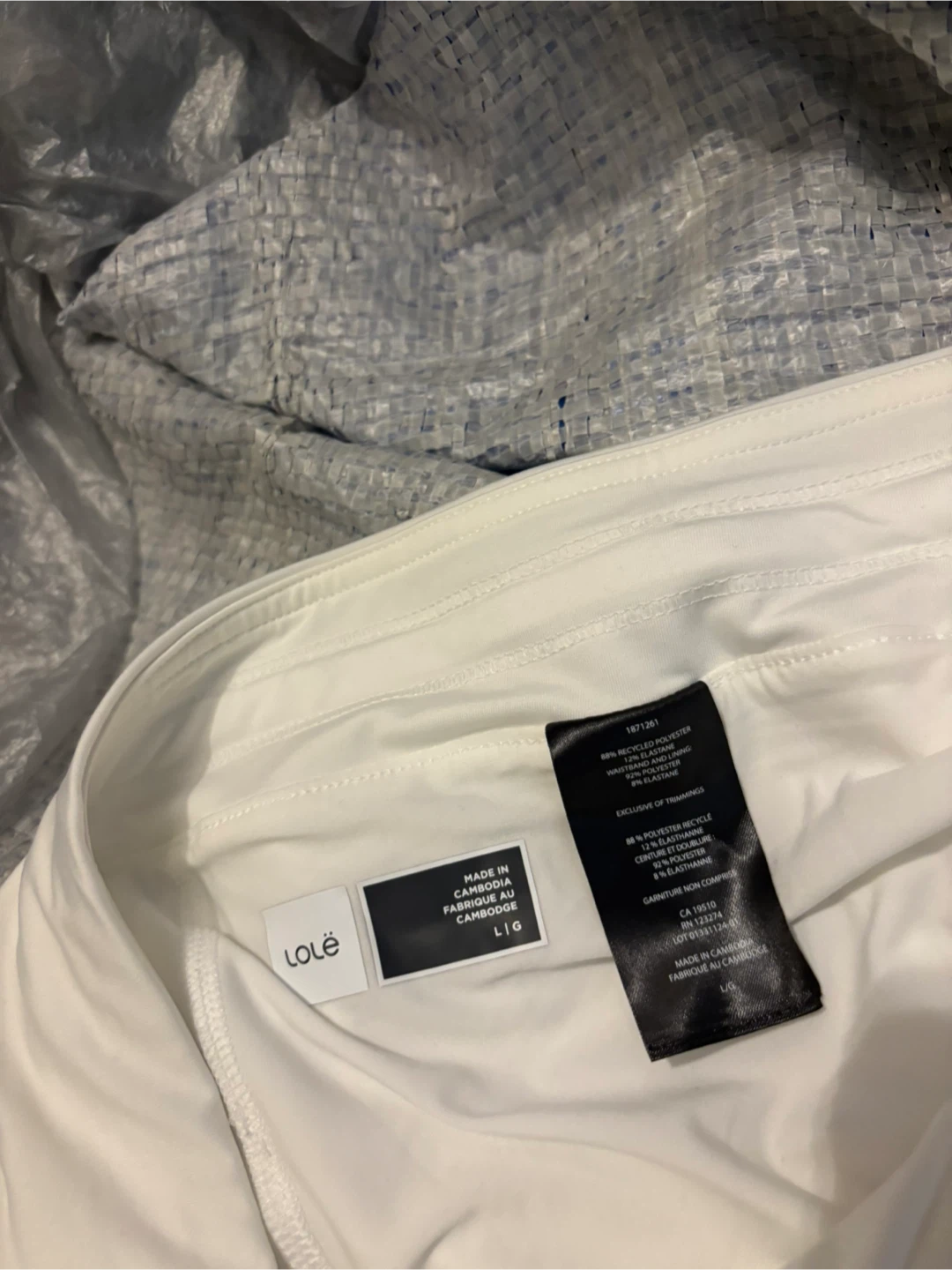 Lole pleated athletic skirt - white - photo 2