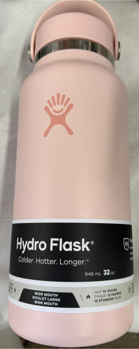 Hydro Flask 32 oz Wide Mouth Bottle - Pink