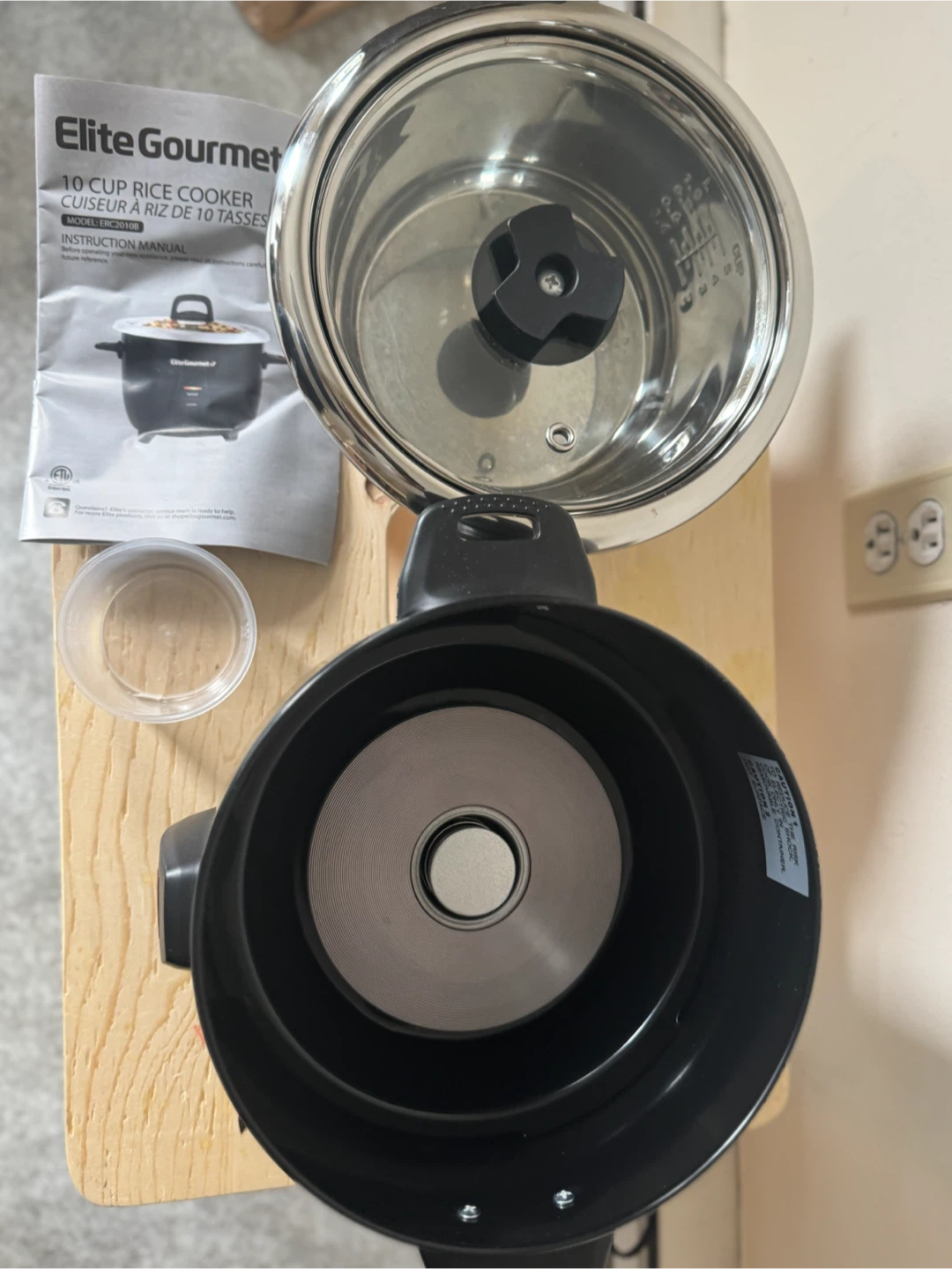 Elite Gourmet 10 Cup Rice Cooker - photo 4