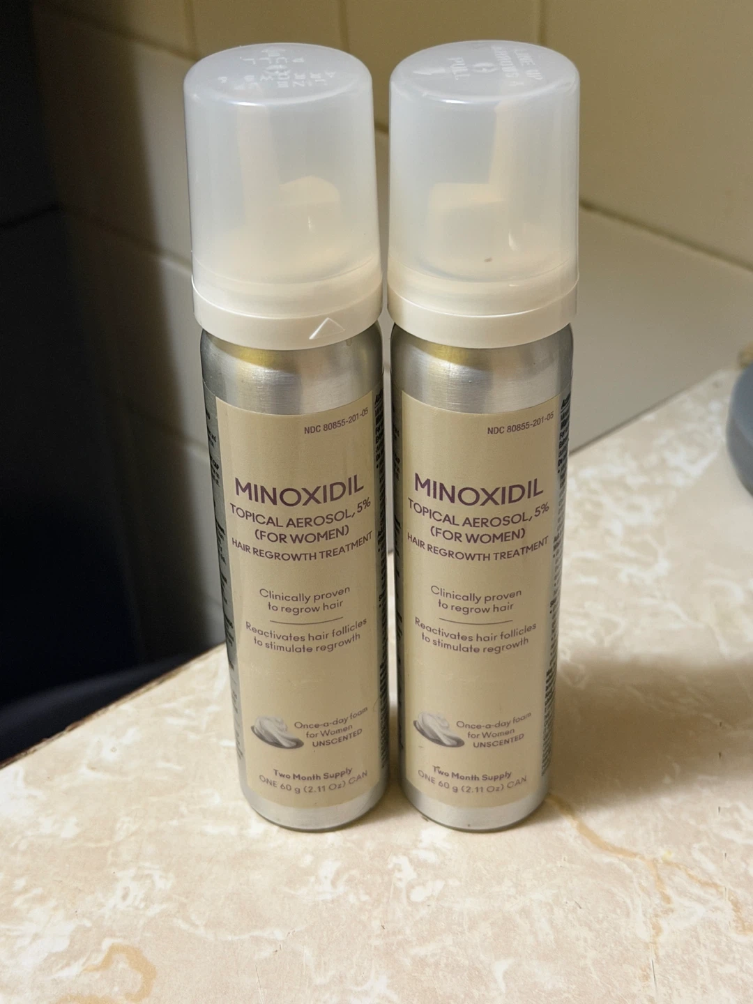 Minoxidil 5% Topical Aerosol For Women 2-Pack - photo 2