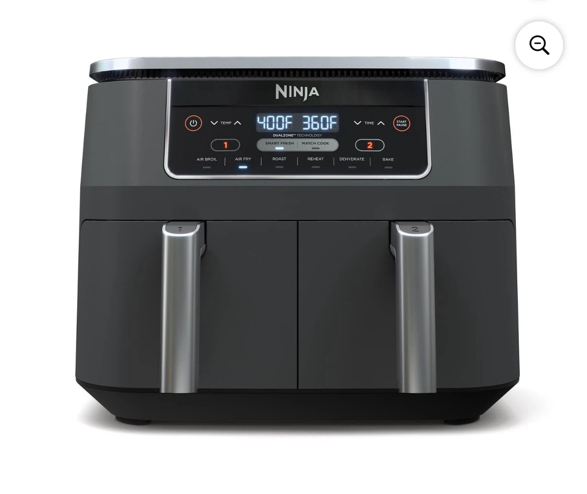 Brand New Ninja DZ201C, Foodi 6-in-1, 8-Qt, Black, 1690W - photo 2