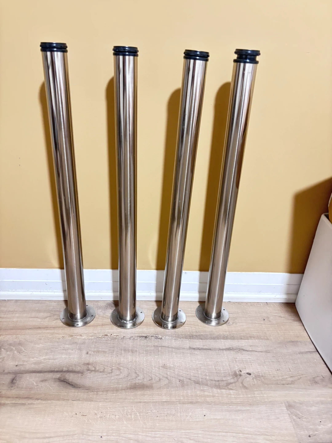 4 Stainless Steel  Legs for table - photo 2