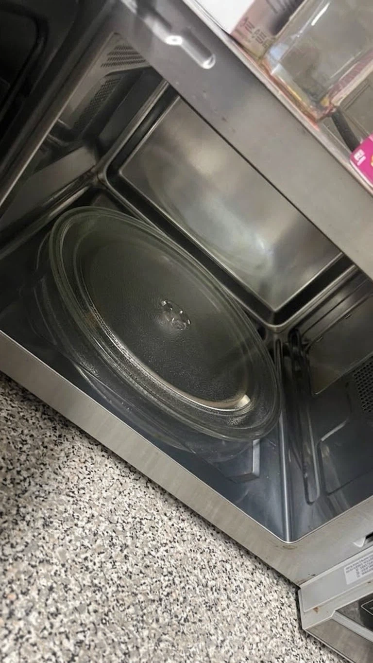 Stainless Steel Countertop Microwave