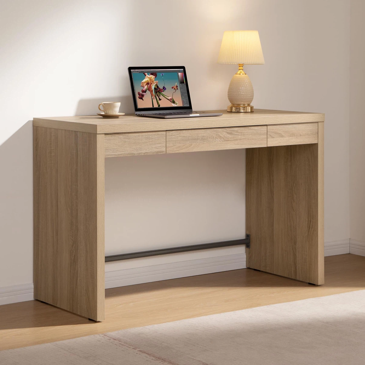 SICOTAS Computer Desk Writing Table, 47-Inch Wooden