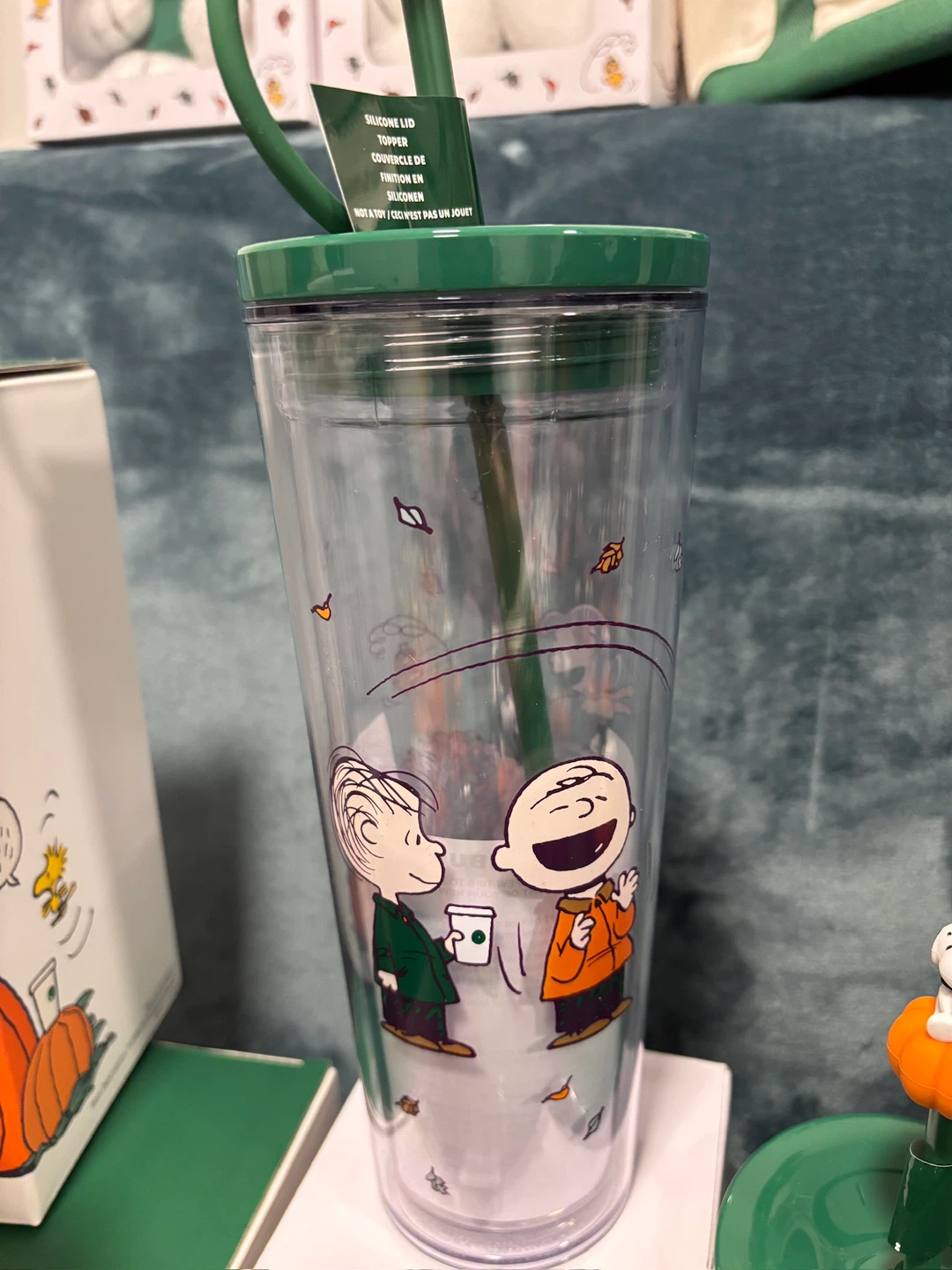 Starbucks Peanuts Snoopy Plastic Tumbler - photo 3