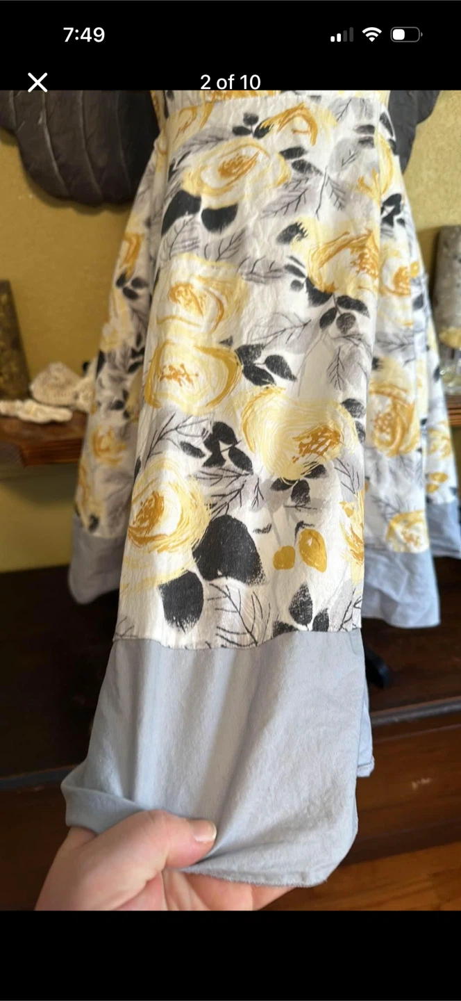 Reitmans Floral Print Halter Top Dress - photo 2