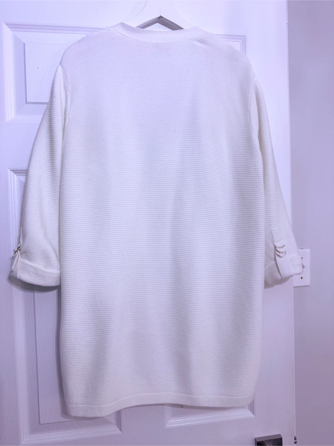 Chico's white cardigan - photo 3