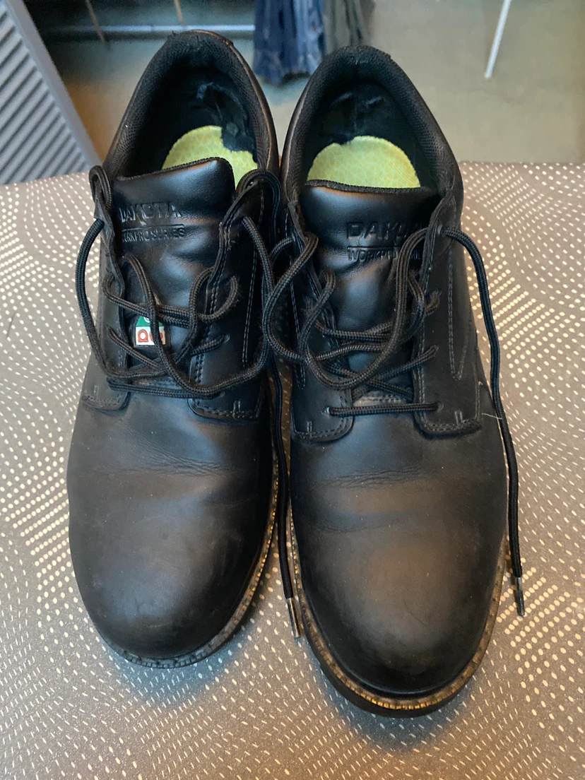 Dakota WorkPro Steel Toe Work Boots Black