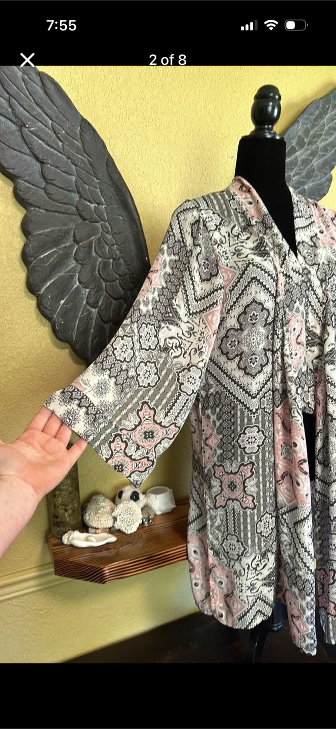 Tahari Open Front Cardigan - photo 2