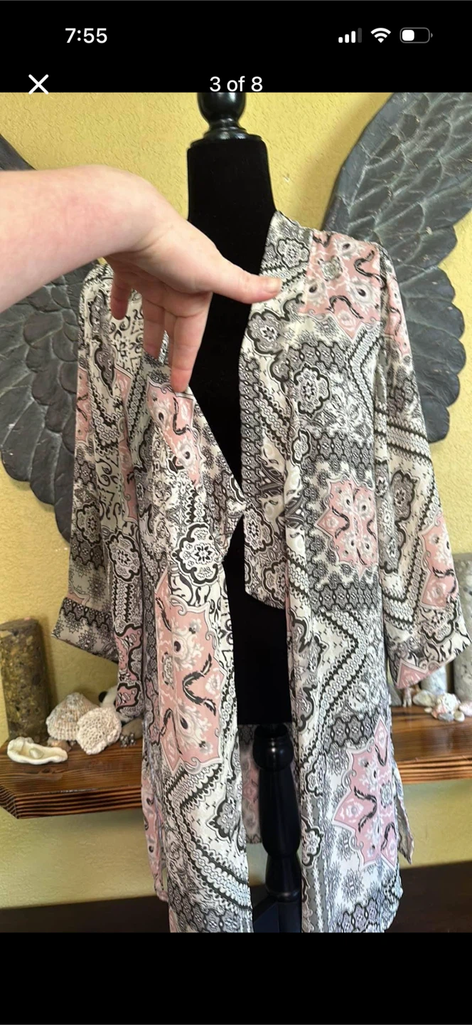 Tahari Open Front Cardigan - photo 3