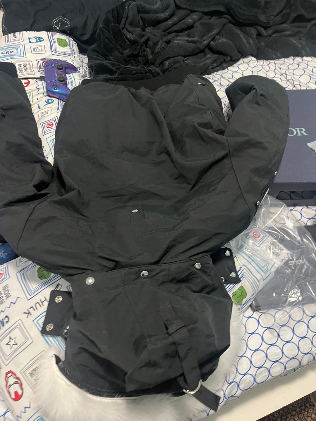 Moose Knuckles Down Jacket - Black Scans