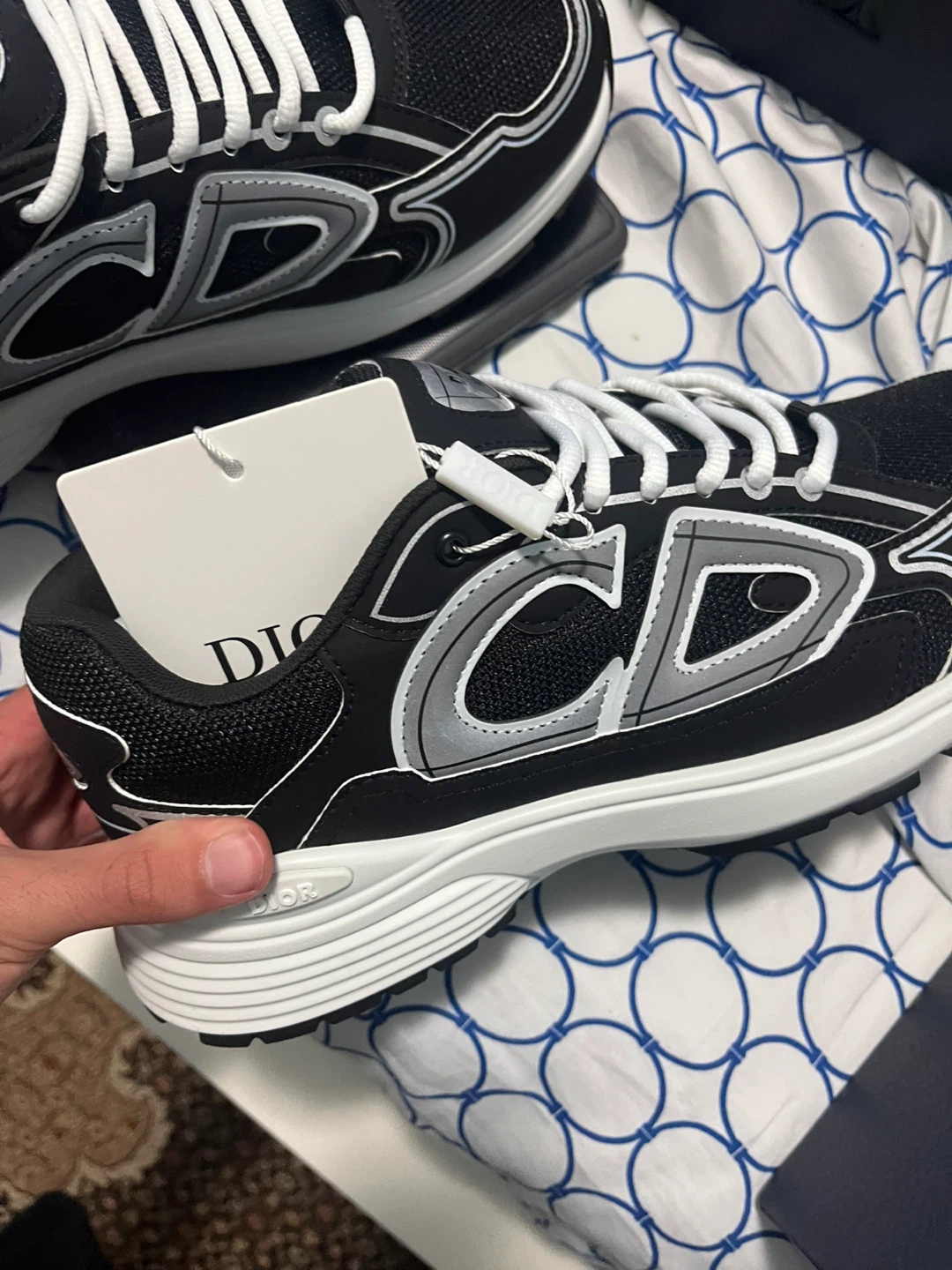 Dior B30 Sneakers Black - photo 3