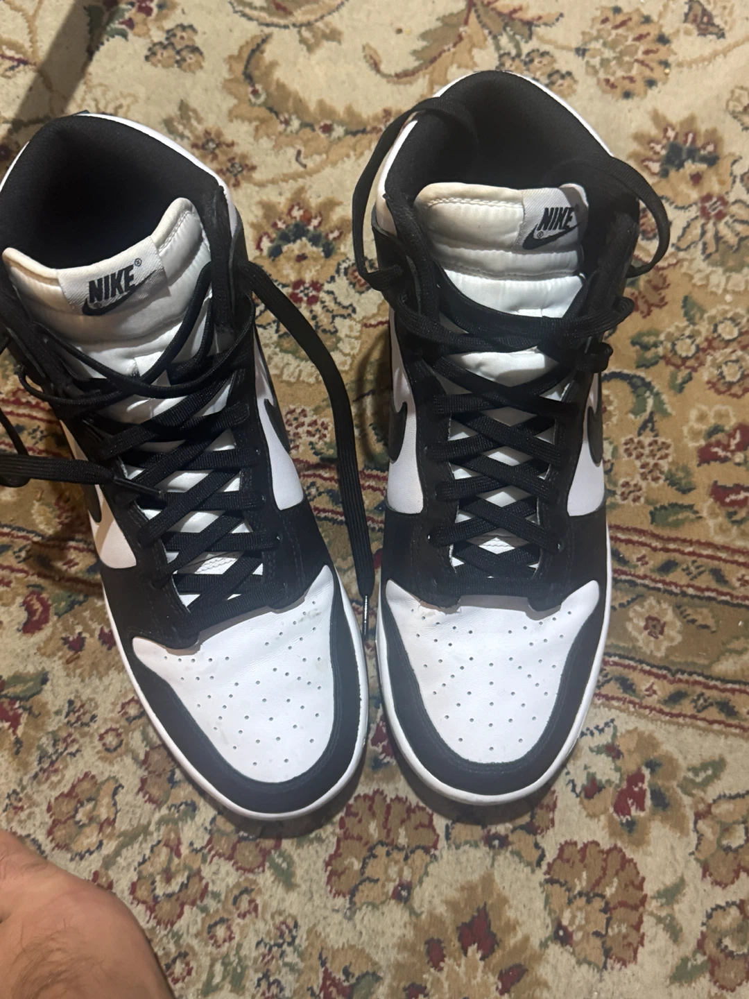 Nike Dunk High Panda Sneakers Size 11